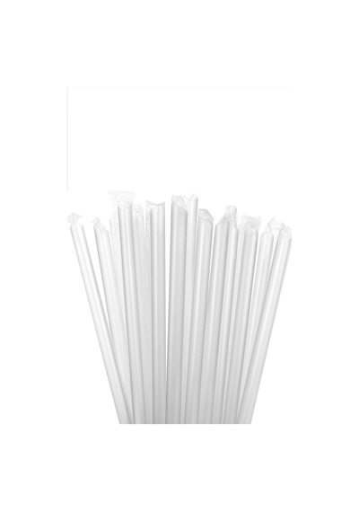 Pipet Jelatinli Bubble Tea 22 Cm 12 Mm 100 Adetli