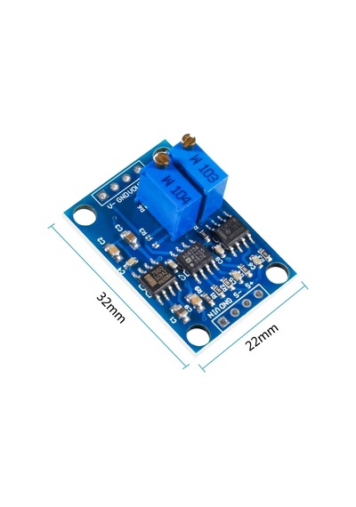 Ad620 Yüksek Hassasiyetli Mikrovolt Sinyal Kuvvetlendirici Modül Dc 12v