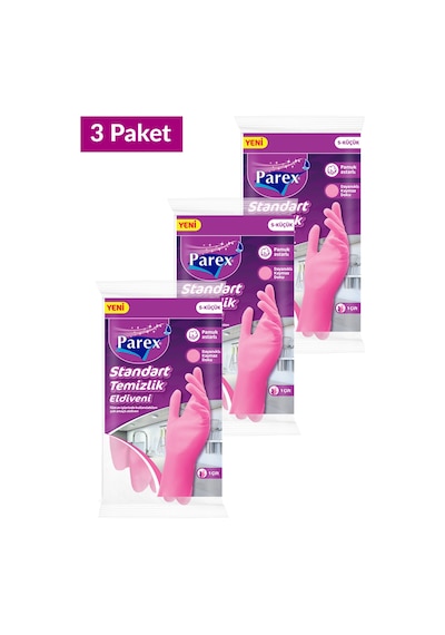 Standart Eldiven Küçük Boy Üçlü Set