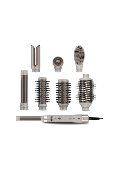 Ceramiccare 8in1 Airglam Gyro Champagne Saç Şekillendirme Seti Altın