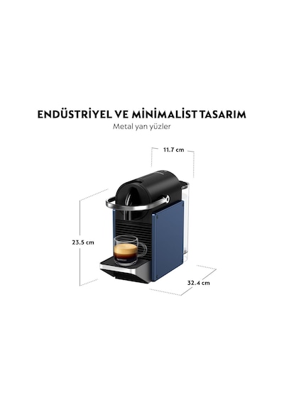 Nespresso D62 Pixie Kapsüllü Kahve Makinesi