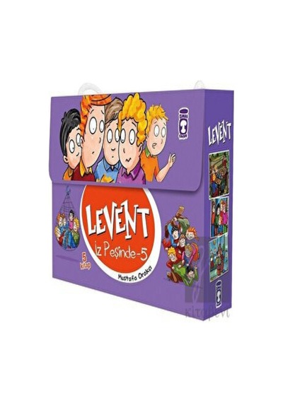 Timaş Çocuk - Levent İz Peşinde 5 Set (5 Kitap)