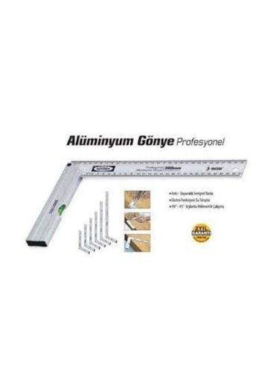 Sgs1705 60 Cm Terazili Alüminyum Gönyee