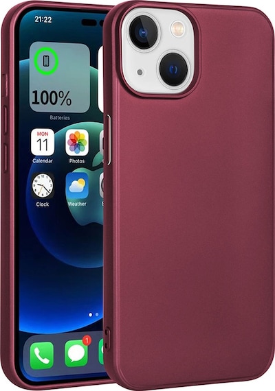 Noktaks - Apple Uyumlu iPhone 15 - Kılıf Mat Renkli Esnek Premier Silikon Kapak - Rose Gold