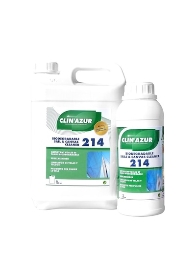 Clin Azur -214- Yelken & Branda Temizleyici