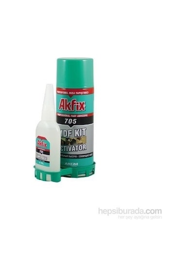 Sarcool Akfix 705 Mdf Kit Hızlı Yapıştırıcı 400 ML + 100 Gr