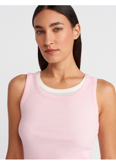 Dilvin 31870 Çift Katlı Top-toz Pembe Toz Pembe