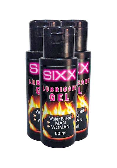 Sixx Genital Bölge Jeli 3lu Iubrikant Bay Bayan 60 Ml