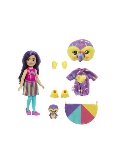 Barbie Cutie Reveal Bebekler Chelsea Tropikal Orman Serisi HKR16