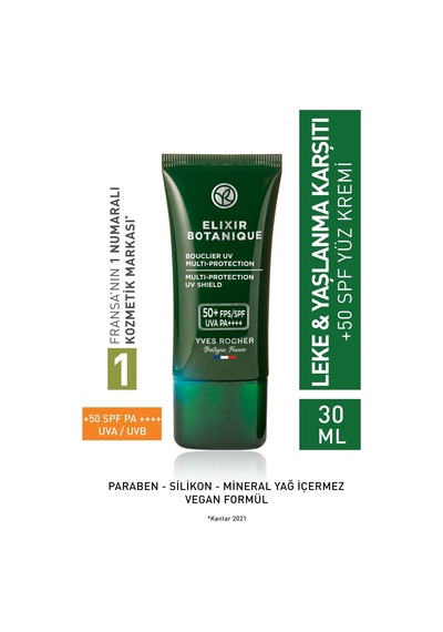 Yves Rocher  Etkili 50 Faktör Koruyuculu Yüz Kremi-30 ML