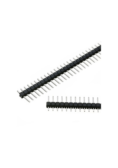 Koodmax 3 Adet 40 Pin 1x40 13mm Uzunluk 2.00mm 180 Derece Erkek - Erkek Pin Header