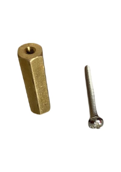 Altıgen Konnektörlü Alüminyum Motor Göbeği - 6mm - 4 Adet