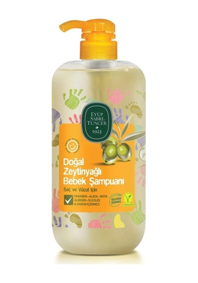 Mey İthalat Doğal Zeytinyağlı Bebek Şampuanı 600 Ml Diğer