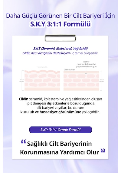 Seramid İçeren Hassas Bariyeri Destekleyen Cilt Bakım Pedi Dermatory Cera+nmn Repair Cream Gel Patch