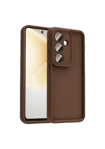 Newface - 547 - Samsung Galaxy A57 5g Viera Silikon - Csmo-tex - - Kahverengi