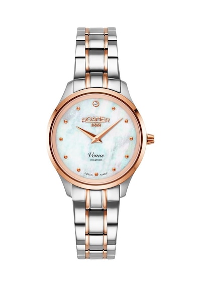 Roamer 601857-49-89-20 Kol Saati Gri - Rose Gold