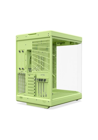 Y70 Matcha Milk Temperli Cam Usb 3.2 E-atx Dual Chamber Mid Tower Gaming Kasa Cs-hyte-y70-mm
