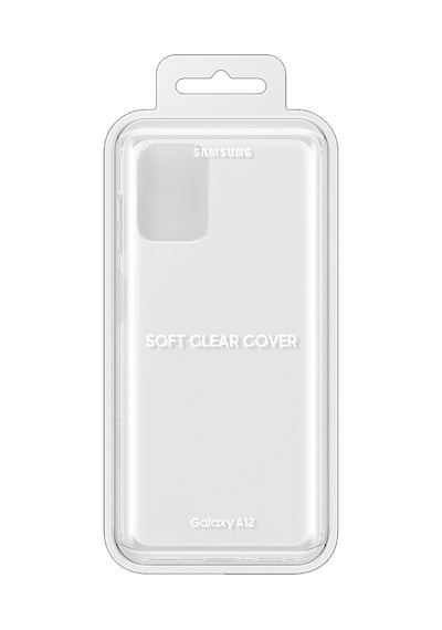 Samsung Uyumlu Galaxy A12 Soft Clear Cover Yumusak Seffaf Kilif Ef-Qa125 525125231