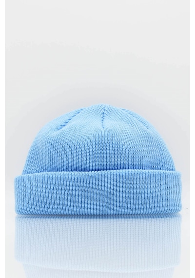 Külah Erkek Mavi Örgü Docker Bere Skullcap