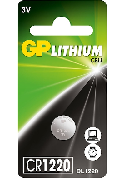 GP CR1220 3V Lityum Düğme Pil