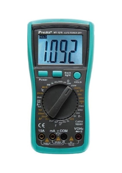 Pro'skit Mt-1270 Dijital Multimetre