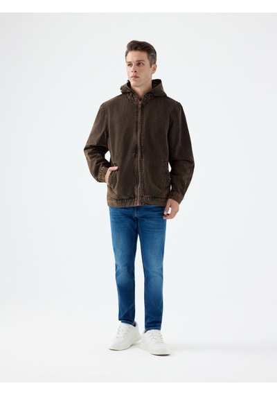 Regular Fit Erkek Ceket Denim