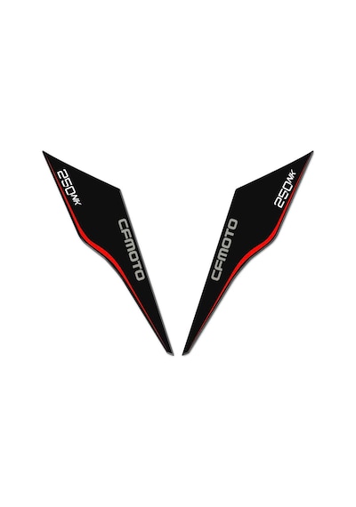 Cf Moto 250 Nk Siyah Kırmızı Kuyruk Pad