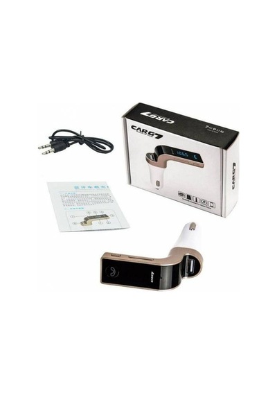 Car-G7 Dijital Ekran Bluetooth Araç Kiti Oto Araç Fm Transmitter N11.691