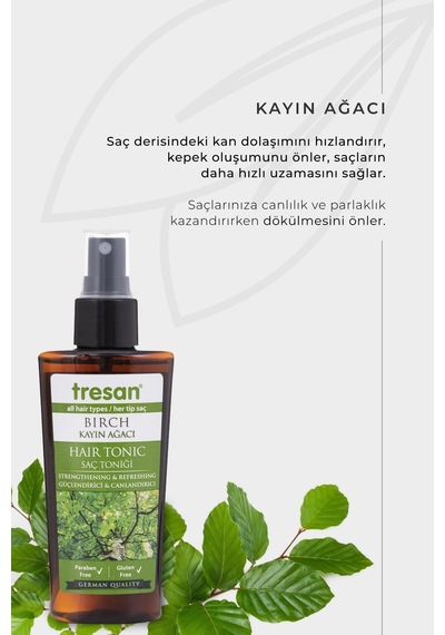 Kayın Ağacı Özlü Güçlendirici Ve Canlandırıcı Saç Toniği 125 Ml 18522125