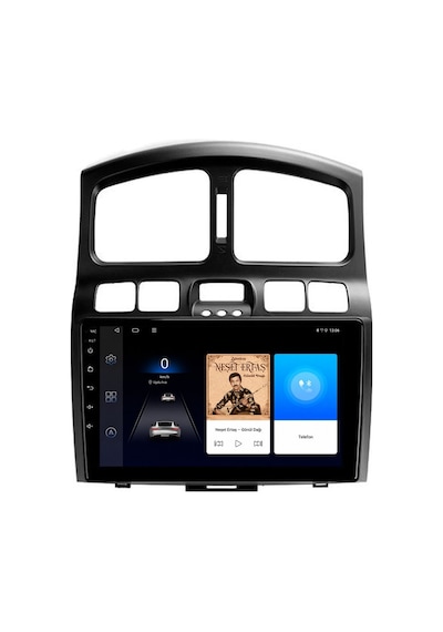 Hyundai Santa Fe 2002-2006 Android Multimedya Carplay Android Auto Navigasyon 8gb Ram 128gb 9"