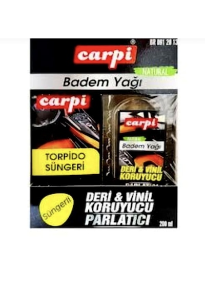 Carub Deri&vinil Torpido Koruyucu-parlatıcı 200ml Badem Yağı