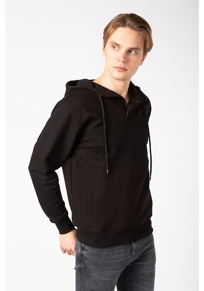 Vigoss Erkek Kapşonlu Sweatshırt 62136-30034 - Siyah Vigoss Erkek Kapşonlu Sweatshırt 62136-30034 - Siyah