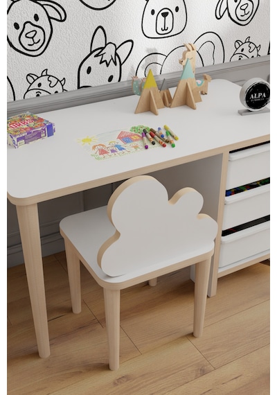 3 Sepetli Çocuk Masa Sandalye Takımı, Yaz Sil Aktivite Masası, Bulut Tasarımlı Sandalye, Ergonomik Masa 3 Sepetli Çocuk Masa Sandalye Takımı, Yaz Sil Aktivite Masası, Bulut Tasarımlı Sandalye, Ergonomik Masa