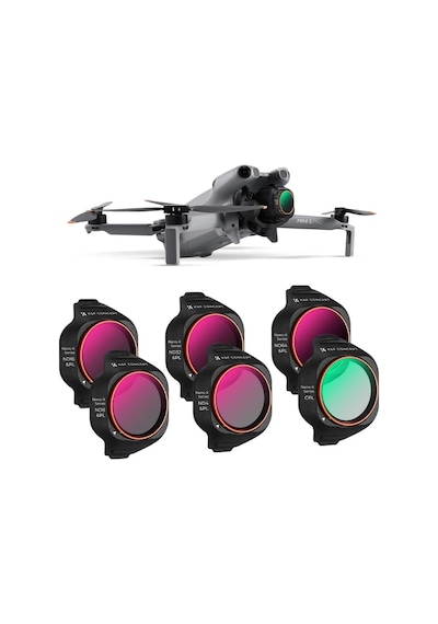 Mini 5 Pro Için Nd-pl Filtre Seti 6'lı Paket Cpl+nd4&pl+nd8&pl+nd16&pl+nd32&pl+nd64&pl