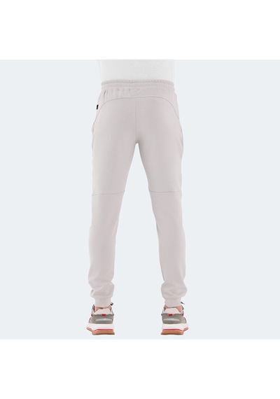 Slazenger  VENOM Erkek Fermuar Cepli Dar Paça Taş Gri Eşofman  Altı