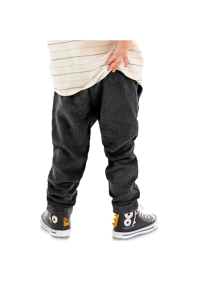 Denokids Mshb&g Fitilli Kadife Siyah Erkek Çocuk Pantolon Çok Renkli