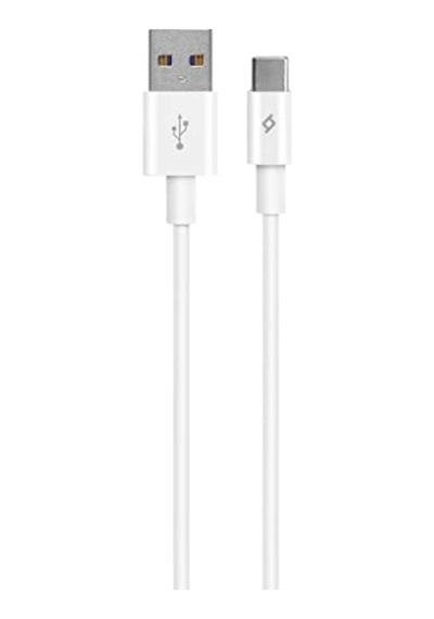 Usb 2.0 5a Süper Hızlı 1m Şarj Kablosu Beyaz Diğer
