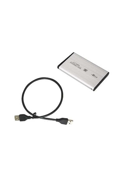 USB 2.0 To SATA Harici Taşınabilir 2.5" Metal HDD Harddisk Kutu