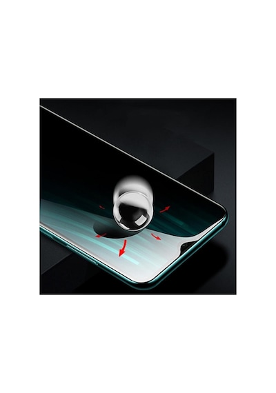 Xiaomi Redmi Note 8 Privacy 5d Gizlilik Filtreli Cam Ekran Koruyucu Siyah