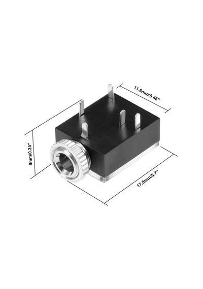 Ic-259 Stereo Şase 3.5mm Jak Konnektör Somunlu Diğer