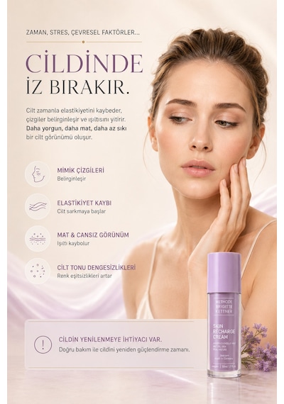 Methode Brigitte Kettner Body Essentials Skin Recharge Cream 50 Ml Yenileyici & Enerji Veren Yüz Kremi