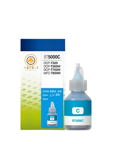 Drl Premium Bt-d60bk / Bt-5000 %100 Uyumlu 4 Renk Set Mürekkep