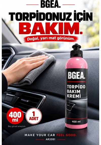 Bgea Torpido Bakım Kremi 400 Ml Yarı Mat Görünüm