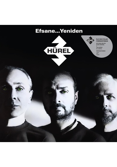 3 Hürel Efsane Yeniden Plak Lp - İlk Kez Plak Formatında Bir Sevmek Bin Defa Ölmek Demekmiş & Sana Değmez, Bu Albümde