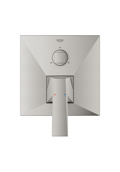 Grohe Allure Brilliant 3 Yollu Yön Değiştiricili Tek Kollu Banyo Bataryası - 24099DC0 Gri