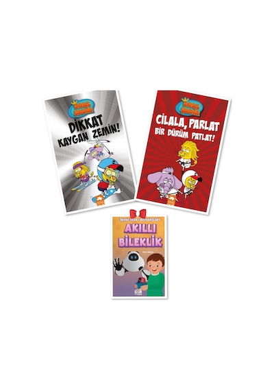 Ciltli Kral Şakir 12. Ve 13.kitap + Yapay Zeka Ve Arkadaşları Akıllı Bileklik