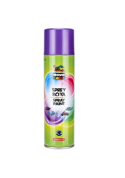Nova Color Sprey Boya Mor Nc-808 Çok Renkli