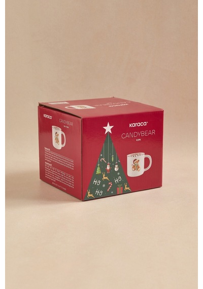 Karaca New Year Yılbaşı Candy Bear Kupa 450 Ml Çok Renkli