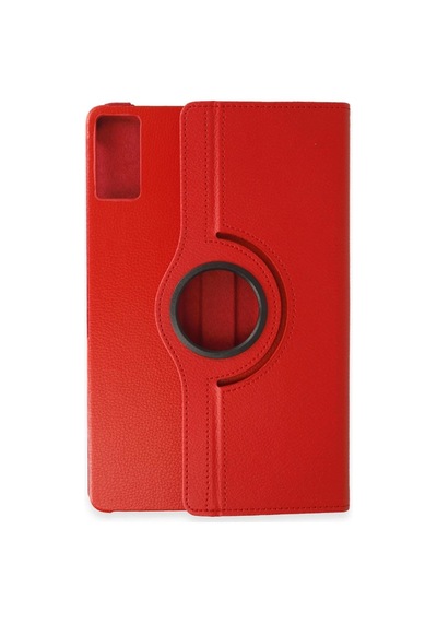 Tedar Xiaomi Pad 6 Kılıf 360 Tablet Deri Kılıf - Kırmızı Najmaddin standart