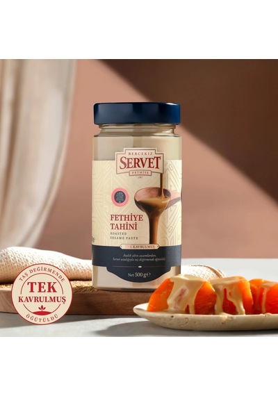 Servet Fethiye Tahini Tek Kavrulmuş 500 G 3'lü Paket